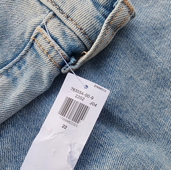 Old Navy Distressed Jeans Pants 👖 O.G. Straight Ankle High-rise - Picture 14 of 14